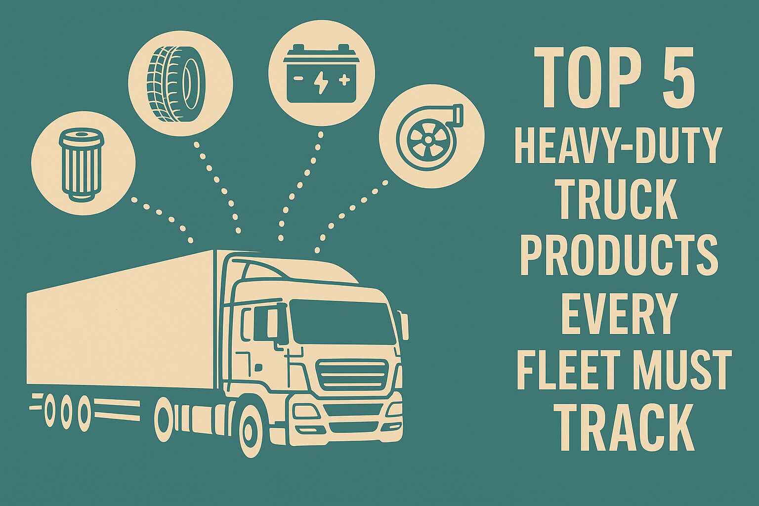 Top 5 Heavy-Duty Truck Products Every Fleet Must Track